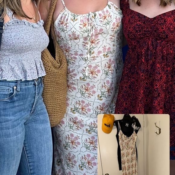 Favorite Daughter The One That Got Away Floral Slipdress White Mosaic - Picture 4 of 4